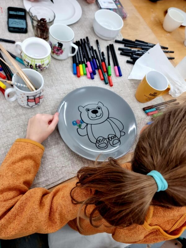 Workshop malování na reuse porcelán